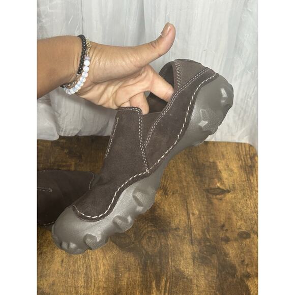 Clarks Brown Shoes Men Size US 7.5 EU 40 Mokolite Easy Slip On Trail Loafer - Picture 6 of 10